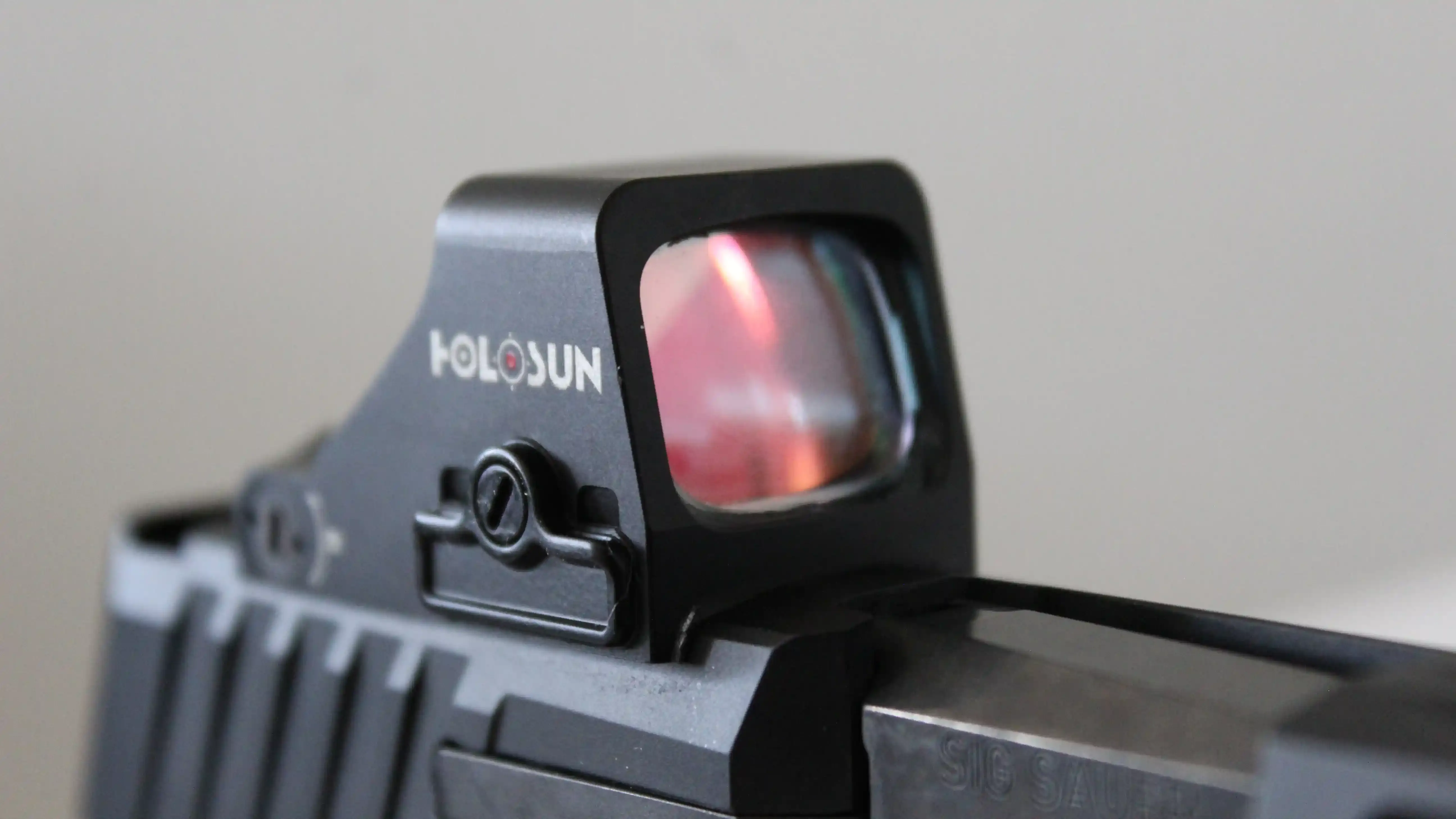 Holosun 507k mounted on Sig Sauer P365